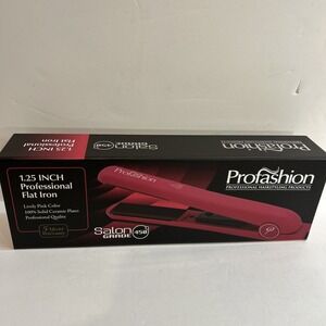 New In box Profashion 1.25 Inch Professional Flat Iron Salon Grade 450 Degrees